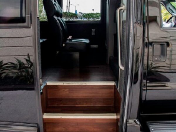 30 passenger mini coach steps